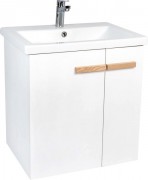 Тумба с умывальником Viant Мюнхен Como 80 VMUN80COBEL-T2STP (белый)+S-UM-COM80/1-w Тумба с умывальником Viant Мюнхен Como 80 VMUN80COBEL-T2STP (белый)+S-UM-COM80/1-w
