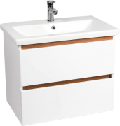 Тумба с умывальником Viant Мальта Como 70 VMAL70CO-T2YP+S-UM-COM70/1-w