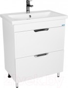 Тумба с умывальником Viant Лима Como 70 VLIM70CO-T2Y + S-UM-COM70/1-w