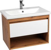 Тумба с умывальником Viant Бостон Como 80 VBOS80CO-T1YP+S-UM-COM80/1-w Тумба с умывальником Viant Бостон Como 80 VBOS80CO-T1YP+S-UM-COM80/1-w