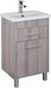Тумба с умывальником Onika Натали 50.12 105016 + Como S-UM-COM50/1-w Тумба с умывальником Onika Натали 50.12 105016 + Como S-UM-COM50/1-w
