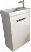 Тумба с умывальником Emmy Милли 40 R + S-UM-COM40/1-w (с ручкой) Тумба с умывальником Emmy Милли 40 R + S-UM-COM40/1-w (с ручкой)