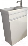 Тумба с умывальником Emmy Милли 40 R + S-UM-COM40/1-w Тумба с умывальником Emmy Милли 40 R + S-UM-COM40/1-w