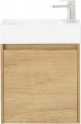 Тумба с умывальником BelBagno Kraft MINI-500/260-1A-SO-RNN-L + 7045-KL Тумба с умывальником BelBagno Kraft MINI-500/260-1A-SO-RNN-L + 7045-KL