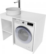 Тумба под умывальник ЗОВ Стамбул 100 S100LWP0LWPWM (белый) Тумба под умывальник ЗОВ Стамбул 100 S100LWP0LWPWM (белый)