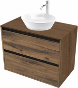 Тумба под умывальник ЗОВ Парма 80 P80LA0MAMC1B-LDSPA (аттик) Тумба под умывальник ЗОВ Парма 80 P80LA0MAMC1B-LDSPA (аттик)