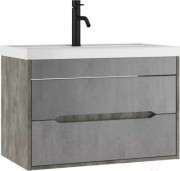 Тумба под умывальник Домино Bazis 80 Loft В2 (бетон) Тумба под умывальник Домино Bazis 80 Loft В2 (бетон)