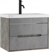 Тумба под умывальник Домино Bazis 70 Loft В2 (бетон) Тумба под умывальник Домино Bazis 70 Loft В2 (бетон)
