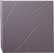 Тумба под умывальник Бриклаер Кристалл 50 (ясень анкор темный/софт графит)