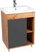 Тумба под умывальник Viant Бостон Como 70 VBOS70COG-T1ST Тумба под умывальник Viant Бостон Como 70 VBOS70COG-T1ST