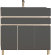 Тумба под умывальник Style Line Берген 120 (1 ящик, графит софт) Тумба под умывальник Style Line Берген 120 (1 ящик, графит софт)