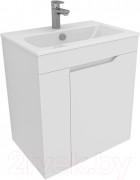 Тумба под умывальник Aquanet Практика 60 330453 (белый матовый) Тумба под умывальник Aquanet Практика 60 330453 (белый матовый)