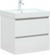 Тумба под умывальник Aquanet Вега 60 308318 (белый глянец)