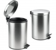 Ведро для мусора круглое Рыжий кот DBM-01-20, матовое, 20 л