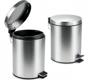 Ведро для мусора круглое Рыжий кот DBM-01-5, матовое, 5 л