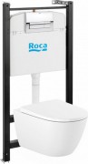 Унитаз подвесной с инсталляцией Roca Ona Rimless ZRU9310392 Унитаз подвесной с инсталляцией Roca Ona Rimless ZRU9310392