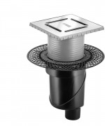 Душевой трап Berges PLATZ Norma 150x150 090059 матовый хром Душевой трап Berges PLATZ Norma 150x150 090059 матовый хром