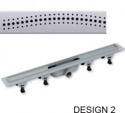 Душевой лоток с решеткой PlastBrno SZE2390