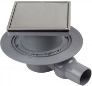 Душевой трап Pestan Confluo Standart PLATE 1 10X10 2 IN 1 13704220 хром