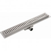 Душевой лоток с решеткой Haiba 50 HB93500 хром матовый