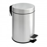 Ведро для мусора с педалью Solinne 3л 11303 хром