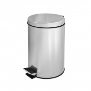 Ведро для мусора с педалью Solinne 12л 11312 хром