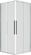 Душевой уголок Niagara Nova NG-4622-34 80x80x195 (хром/рифленое стекло)