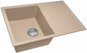 Мойка кухонная с сифоном ZORG Rock 78 PREMIUM beige бежевый Мойка кухонная с сифоном ZORG Rock 78 PREMIUM beige бежевый