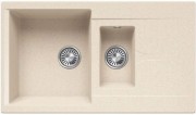 Мойка кухонная Polygran Brig 870 №327 кремовый Мойка кухонная Polygran Brig 870 №327 кремовый
