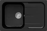 Мойка кухонная Polygran Alto 780 №16 51x78 черный Мойка кухонная Polygran Alto 780 №16 51x78 черный