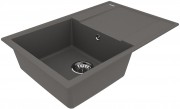 Мойка кухонная Lemark IMANDRA 760 76x50 серый шелк Мойка кухонная Lemark IMANDRA 760 76x50 серый шелк