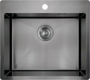 Мойка кухонная Deante Olfato ZPO_D10B 55x50,5 титан Мойка кухонная Deante Olfato ZPO_D10B 55x50,5 титан