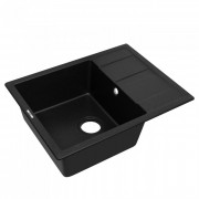 Мойка кухонная ZORG Apollo 65 черный опал