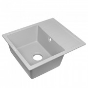 Мойка кухонная ZORG Apollo 58 серый жемчуг