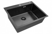 Мойка кухонная ARFEKA ECO AR 600*500 BLACK PVD NANO Мойка кухонная ARFEKA ECO AR 600*500 BLACK PVD NANO