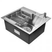 Мойка кухонная Wisent WS35044 сатин Мойка кухонная Wisent WS35044 сатин