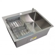 Мойка кухонная Wisent WS36050D Декор-Сатин