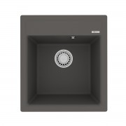Мойка кухонная Lemark HANKA 450 врезная прямоугольная из кварцгранита (Серый шёлк) Мойка кухонная Lemark HANKA 450 врезная прямоугольная из кварцгранита (Серый шёлк)