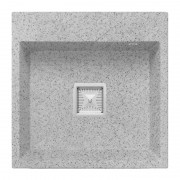 Мойка кухонная Polygran BLADE 500, светло-серый №314 Мойка кухонная Polygran BLADE 500, светло-серый №314