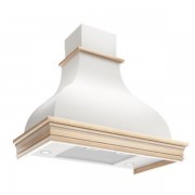 Вытяжка купольная Elikor Аркада Валенсия 90П-650-П3Д (белый муар/дуб неокрашенный) Вытяжка купольная Elikor Аркада Валенсия 90П-650-П3Д (белый муар/дуб неокрашенный)