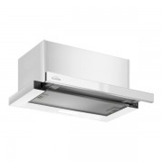 Вытяжка скрытая Elikor Slide Glass 50П-1000 (белый/белый)