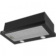 Вытяжка телескопическая HOMSair Flat 60 Glass (черный) Вытяжка телескопическая HOMSair Flat 60 Glass (черный)