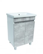 Тумба напольная "КЛАССИК 60" (под ум.COMO 60) фасад БЕТОН ViMark ,6101