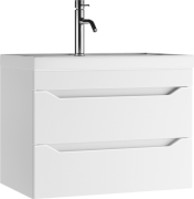 Тумба подвесная под умывальник"Alba/Bazis 60" Ева с двумя ящиками ViMark, 6113