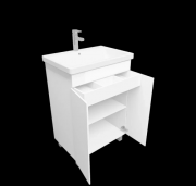 Тумба напольная "КЛАССИК 60" БЕЛАЯ (под ум.COMO 60) ViMark ,6970