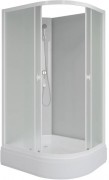 Душевая кабина Niagara Promo P100/80/26L/MT/BK 100x80 без крыши, стекла матовые, профиль белый Душевая кабина Niagara Promo P100/80/26L/MT/BK 100x80 без крыши, стекла матовые, профиль белый
