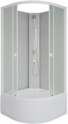 Душевая кабина Niagara Promo P80/40/MT/BK 80x80 без крыши, стекла матовые, профиль белый Душевая кабина Niagara Promo P80/40/MT/BK 80x80 без крыши, стекла матовые, профиль белый