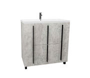 Тумба напольная GRETTA 90 (под умыв-к Alba 90), двая ящика/ две двери, 9001 Тумба напольная GRETTA 90 (под умыв-к Alba 90), двая ящика/ две двери, 9001