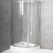 Душевой уголок Belbagno Acquasi Due-RH-2-100/80-C-Cr Душевой уголок Belbagno Acquasi Due-RH-2-100/80-C-Cr