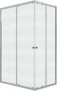 Душевой уголок Niagara Eco NG-1012-14QMT 120x80 стекла матовые, профиль хром